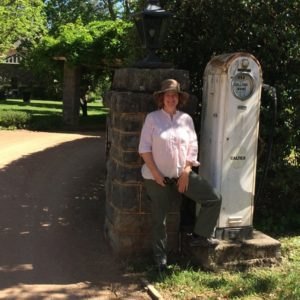 Maryanne at the old homestead